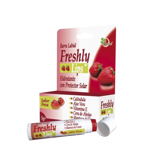 Beneficios barra labial freshly lips fresa