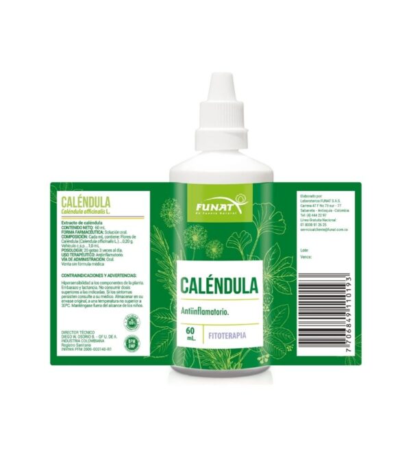 Beneficios de Extracto de caléndula
