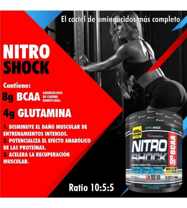 Nitro shock Para que sirve y beneficios