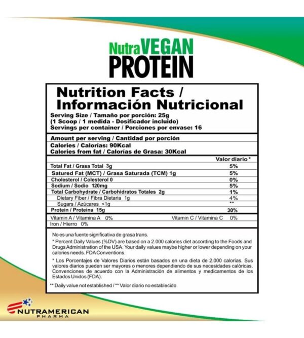 Vegan Protein 400 Gramos - Image 2