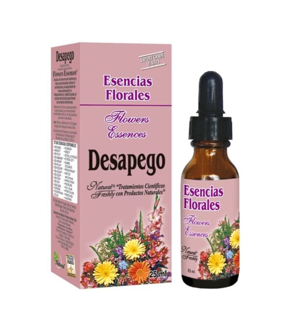Beneficio de esencia floral desapego