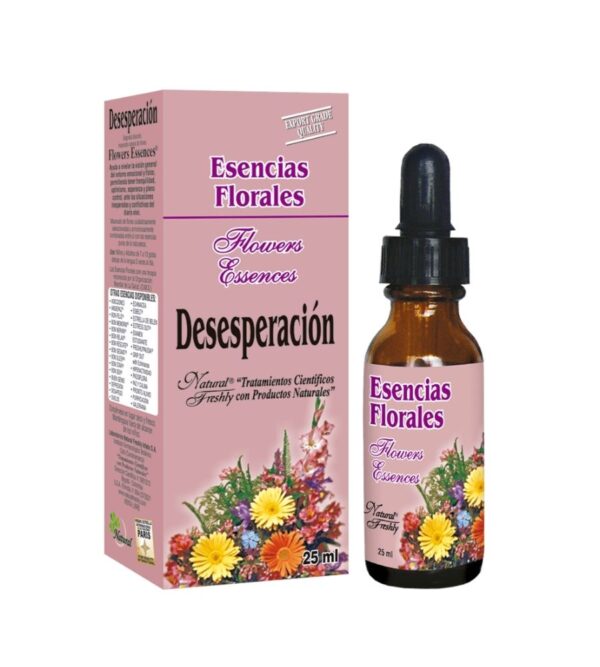 Beneficios de esencia floral desesperación
