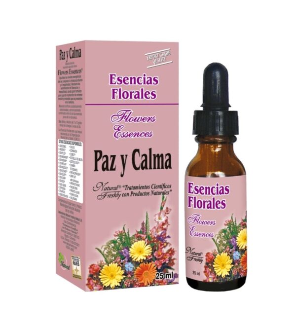 Beneficios de esencia floral paz y calma