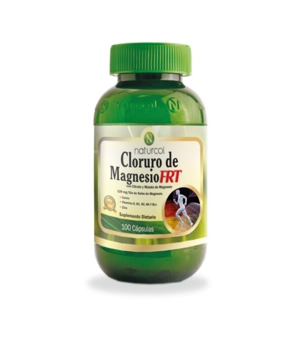 Beneficios del cloruro de magnesio x 100 capsulas