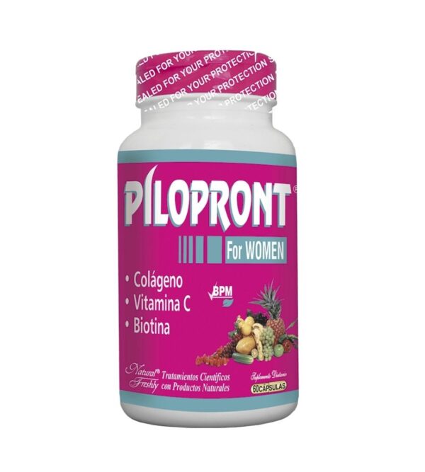 Beneficios del pilopront women x 60 capsulas