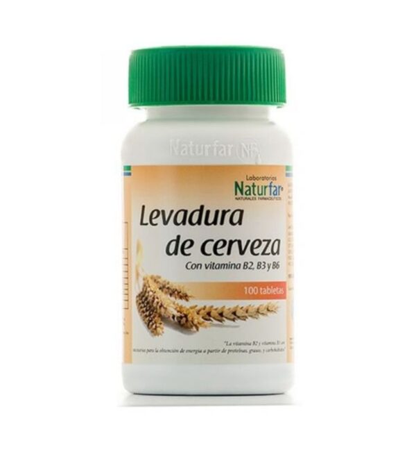 Beneficios levadura de cerveza x 100 tabletas