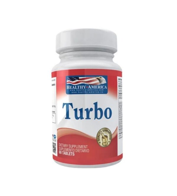 Beneficios del turbo x 60 tabletas