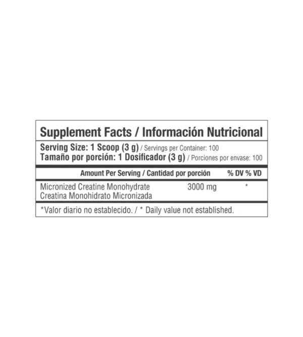 Donde comprar micronized creatine monohydrate 3000 x 300 gr