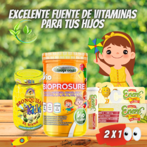 vitaminas para niños